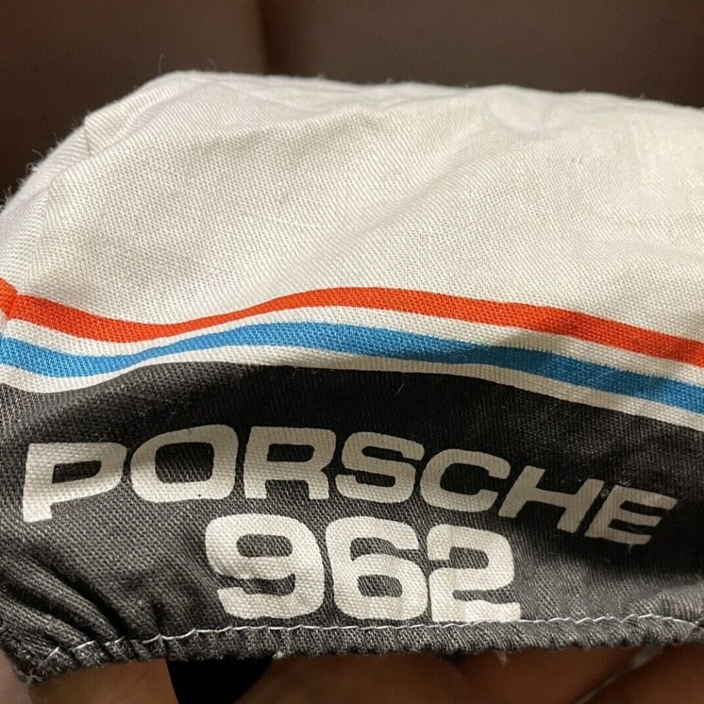 Vintage 1985 Porsche 962 racing team Daytona Comp TA Tire BFGoodrich hat cap